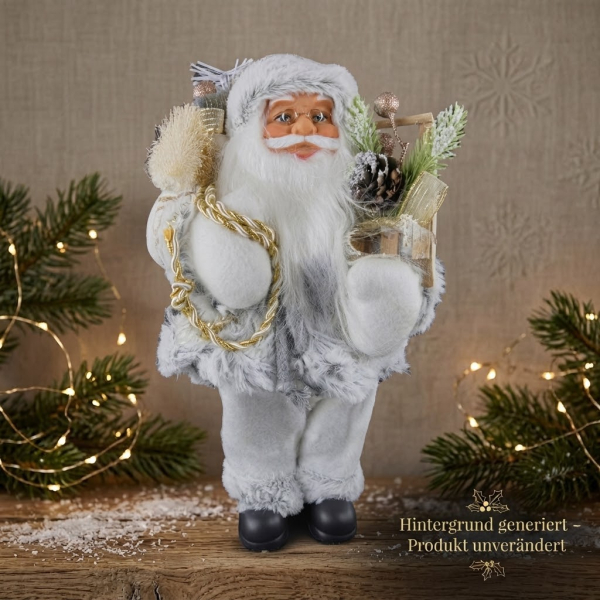 Weihnachtlicher Santa Bjarne - Höhe ca. 30 cm